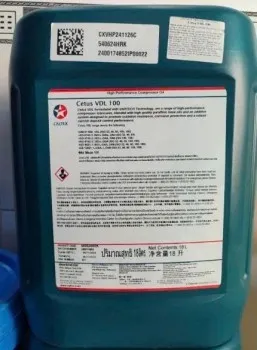 Sản phẩm dau may nen khi truc pit tong caltex cetus vdl 100 — Công Ty TNHH Thương Mại Và Dịch Vụ Kỹ Thuật Hạnh San — MST 0107493862