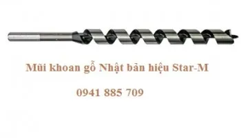 Sản phẩm mui khoan go nhat ban hieu star m — Công Ty TNHH Thương Mại Và Dịch Vụ Kỹ Thuật Hạnh San — MST 0107493862