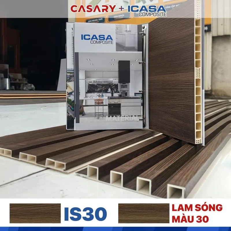 Sản phẩm dong bo icasa is30 lam song casary 30 1000x1000 — Tấm Ốp Tường Trần Casary - Công Ty TNHH Sản Xuất Thương Mại Nhựa Đại Việt — MST 0107494432