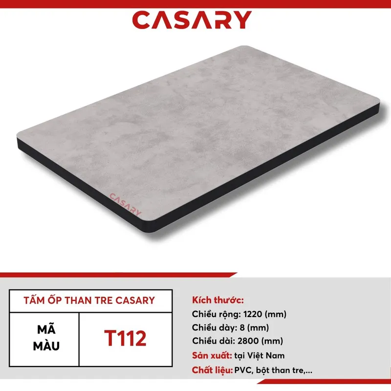 Sản phẩm t112 1000x1000 — Tấm Ốp Tường Trần Casary - Công Ty TNHH Sản Xuất Thương Mại Nhựa Đại Việt — MST 0107494432