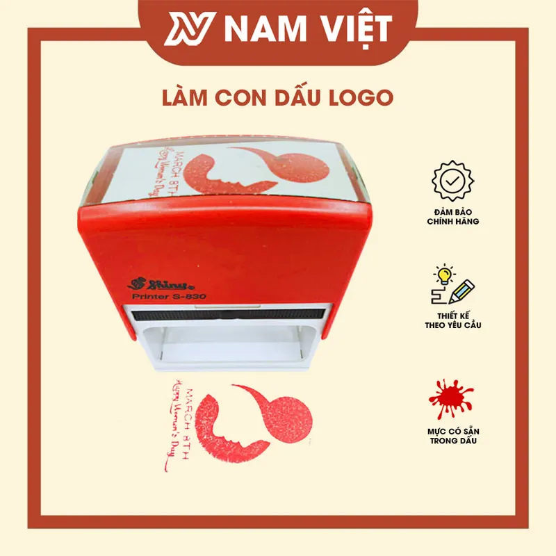 Logo Khắc Dấu Nam Việt - Công Ty TNHH Khắc Dấu Nam Việt