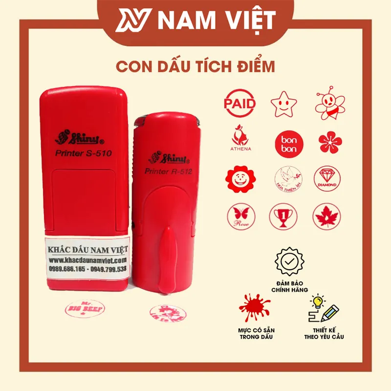 Sản phẩm khac dau tich diem 9 — Khắc Dấu Nam Việt - Công Ty TNHH Khắc Dấu Nam Việt — MST 0107511335