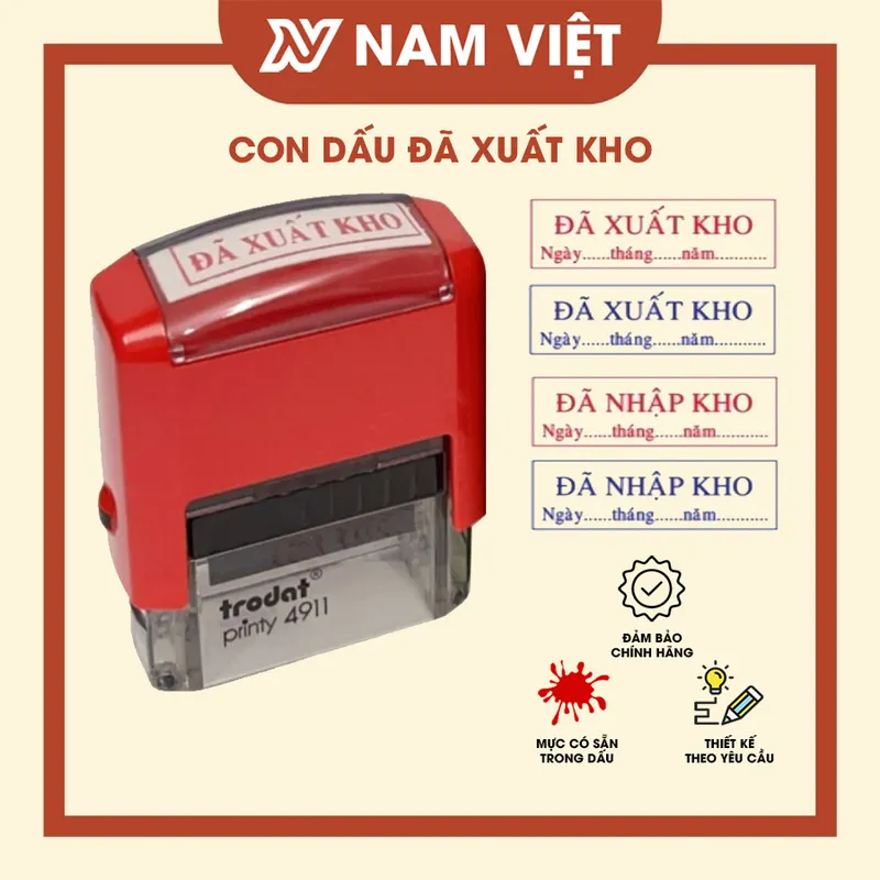 Sản phẩm khac dau da xuat kho 9 — Khắc Dấu Nam Việt - Công Ty TNHH Khắc Dấu Nam Việt — MST 0107511335