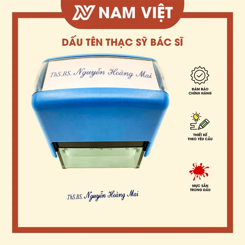 Sản phẩm khac dau thac sy bac sy 1 — Khắc Dấu Nam Việt - Công Ty TNHH Khắc Dấu Nam Việt — MST 0107511335