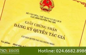 Sản phẩm dang ky ban quyen tac gia 280x180 — Công Ty TNHH Đầu Tư Và Tư Vấn NewVision Law — MST 0107523933