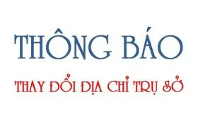 Sản phẩm thong bao thay doi dia chi lam viec 280x180 — Công Ty TNHH Đầu Tư Và Tư Vấn NewVision Law — MST 0107523933