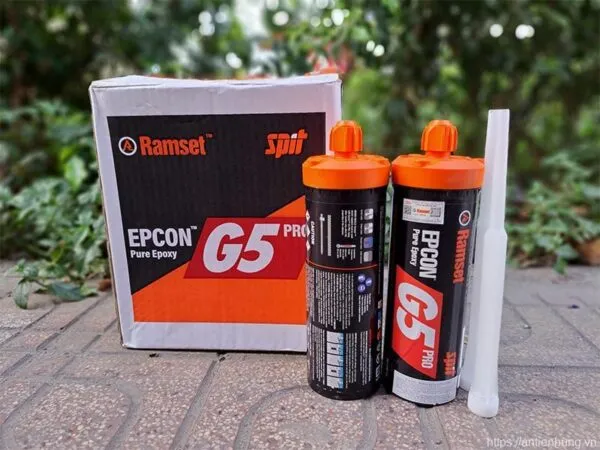 Sản phẩm keo neo cay thep ramset epcon g5 the gioi kep 600x450 — Công Ty TNHH Thế Giới Keo Xây Dựng — MST 0107533917