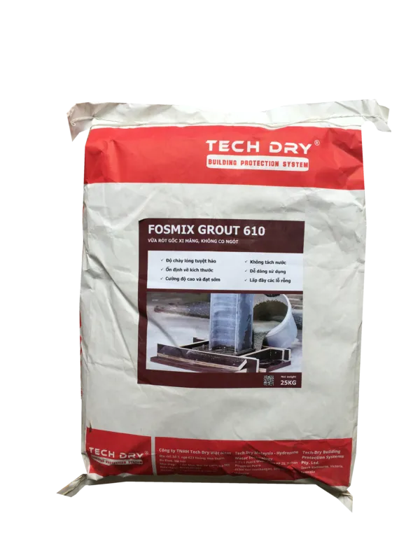 Sản phẩm Fosmix Grout 610 600x800 — Công Ty TNHH Thế Giới Keo Xây Dựng — MST 0107533917