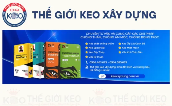 Sản phẩm the gioi keo xay dung 3 — Công Ty TNHH Thế Giới Keo Xây Dựng — MST 0107533917