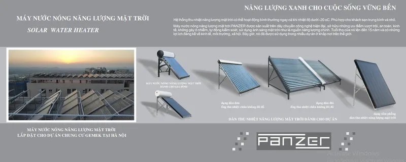 Sản phẩm nang luong mat troi panzer — Công Ty TNHH XNK Xây Dựng X-Line Việt Nam — MST 0107555396
