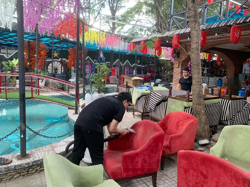 Sản phẩm giat ghe quan cafe — Công Ty TNHH Đầu Tư Phát Triển Công Nghệ Hoàn Mỹ — MST 0107560646