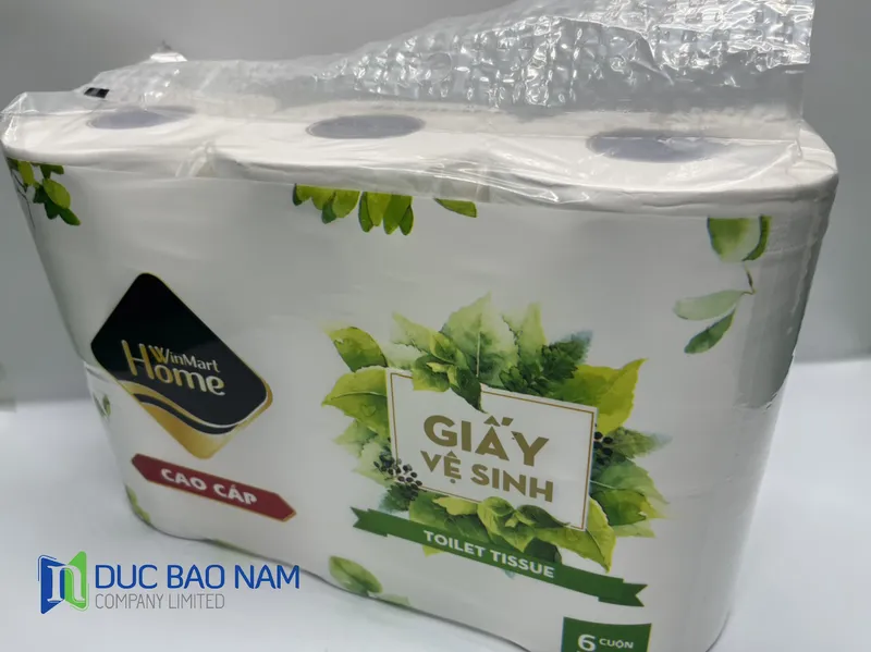 Sản phẩm tui ldpe trong in dong goi cuon giay toilet — Túi Nilon Đức Bảo Nam - Công Ty TNHH Đức Bảo Nam — MST 0107561424