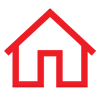 Sản phẩm home icon red — Công Ty Cổ Phần Dịch Vụ Quốc Tế Gia Corp — MST 0107562548
