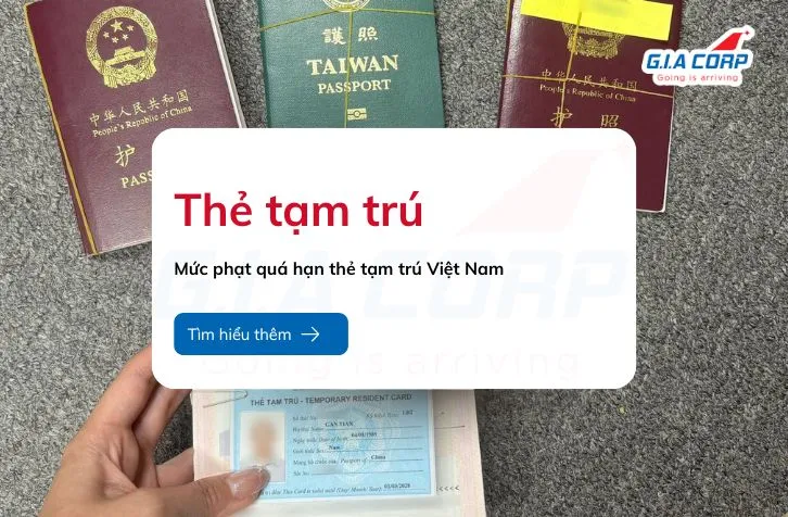 Sản phẩm muc phat qua han the tam tru viet nam giacorp — Công Ty Cổ Phần Dịch Vụ Quốc Tế Gia Corp — MST 0107562548