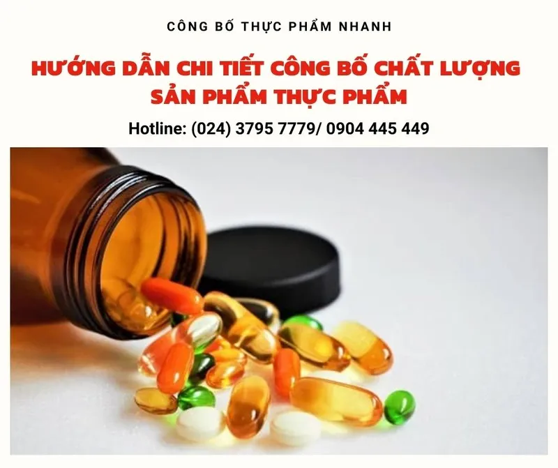 Sản phẩm 4 huong dan chi tiet cong bo chay luong san pham thuc pham — Công Ty TNHH Oceanlaw D&T Việt Nam — MST 0107570570