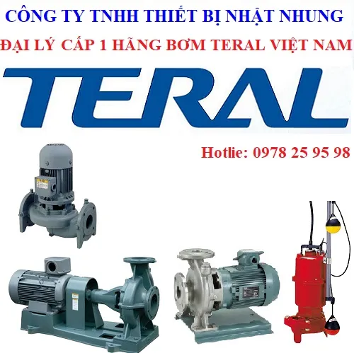 Sản phẩm ĐẠI LÝ MÁY BƠM TERAL — Công Ty TNHH Thiết Bị Nhật Nhung — MST 0107581653