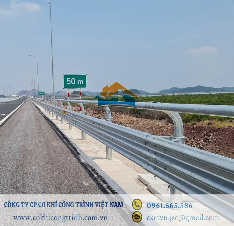 Sản phẩm Ton ho lan 3 song mạ kẽm nhúng nóng(1) — Công Ty Cổ Phần Cơ Khí Công Trình Việt Nam — MST 0107601123