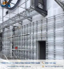 Sản phẩm ckct_khung treo da op nha chung cu — Công Ty Cổ Phần Cơ Khí Công Trình Việt Nam — MST 0107601123