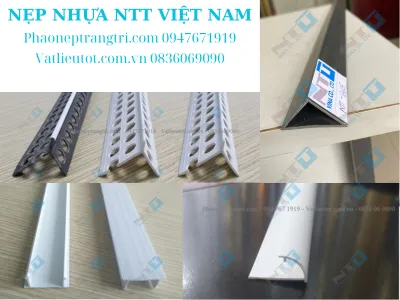 Sản phẩm Nep nhua trat nep nhua goc tuong — Phào Nẹp Trang Trí NTT Việt Nam - Công Ty TNHH Sản Xuất Thương Mại Và Xây Dựng
NTT Việt Nam — MST 0107604036