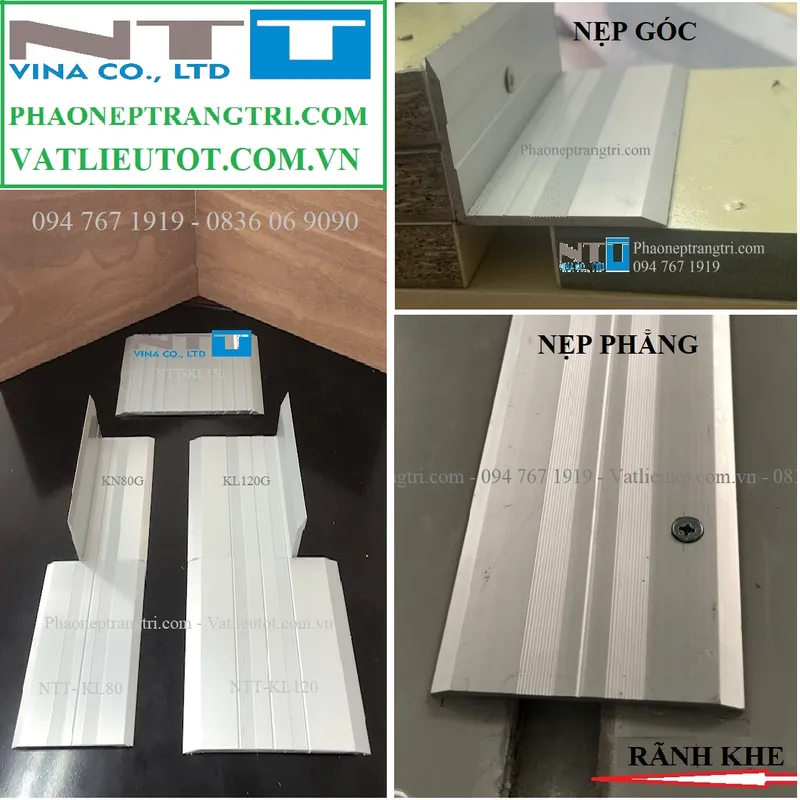 Sản phẩm tam nep khe lun khe nhiet kl120 kl80 nep goc khe co gian khe lun kl120g kl80g nep nhom khe lun 120 nep san be tong ej02 kn2w60 nep ej125 yt12.5 nep nhua tg10 gl20 nep jeca m13 nep starlight — Phào Nẹp Trang Trí NTT Việt Nam - Công Ty TNHH Sản Xuất Thương Mại Và Xây Dựng
NTT Việt Nam — MST 0107604036