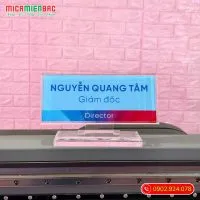 Sản phẩm bien chuc danh mica 200x200 — Gia Công Mica Mitechco - Công Ty Cổ Phần Mitechco — MST 0107608898
