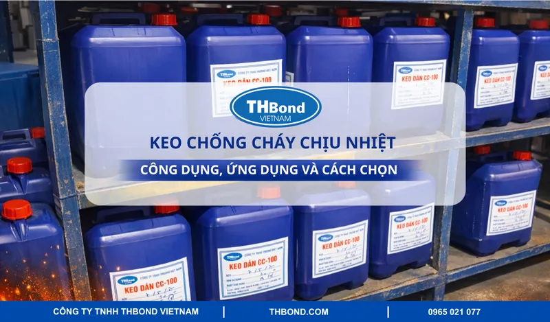 Sản phẩm keo chong chay chiu nhiet cong dung ung dung cach chon — Keo Dán THBOND - Công Ty TNHH THBOND Việt Nam — MST 0107613802