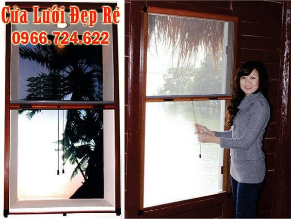 Sản phẩm resize_cua luoi chong muoi tu cuon mau van go — Công Ty TNHH Kinh Doanh Tổng Hợp Royal Lotus — MST 0107619466