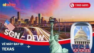 Sản phẩm ve may bay di Texas my 25 300x169 — Công Ty Cổ Phần Aivivu — MST 0107622236
