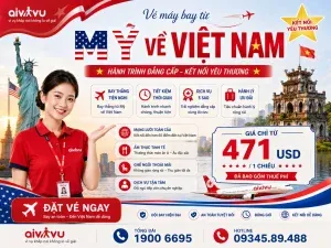 Sản phẩm Ve may bay tu My ve Viet Nam  300x225 — Công Ty Cổ Phần Aivivu — MST 0107622236