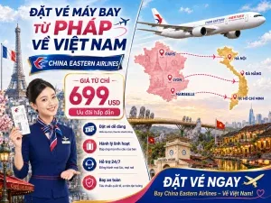 Sản phẩm Ve may bay Phap ve Viet Nam China Eastern Airlines 300x225 — Công Ty Cổ Phần Aivivu — MST 0107622236