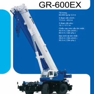 Sản phẩm thông số kỹ thuật GR 600 300x300 — Cần Trục Timcom - Công Ty TNHH Timcom — MST 0107685892