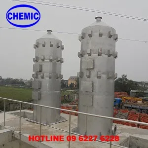 Sản phẩm hình ảnh tháp oxy hóa cao tải — Công Ty Cổ Phần Thiết Bị Hóa Chất Và Môi Trường Chemic — MST 0107699359