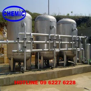 Sản phẩm hình ảnh bể lọc áp lực — Công Ty Cổ Phần Thiết Bị Hóa Chất Và Môi Trường Chemic — MST 0107699359