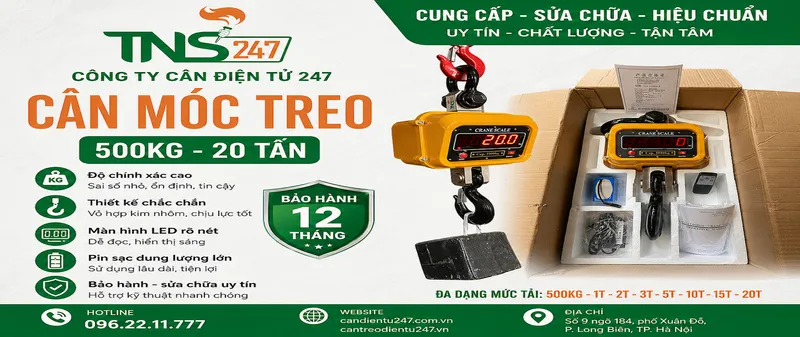 Sản phẩm can_moc_treo_dien_tu — Công Ty TNHH Thiết Bị Đo Lường Và Công Nghiệp 247 — MST 0107705669