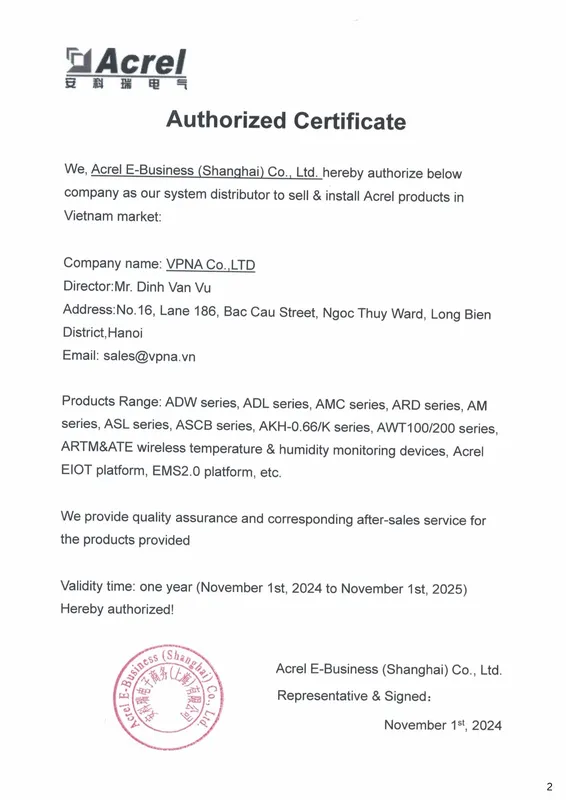 Sản phẩm 2 — Công Ty TNHH VPNA — MST 0107721004