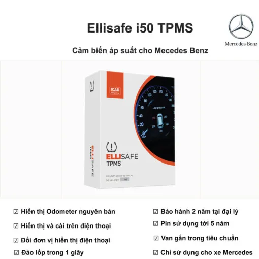 Sản phẩm cam bien ap suat lop ellisafe i5 mercedes 6 — Công Ty TNHH Đầu Tư Thương Mại Và Dịch Vụ Ô Tô Hà Thành — MST 0107724460
