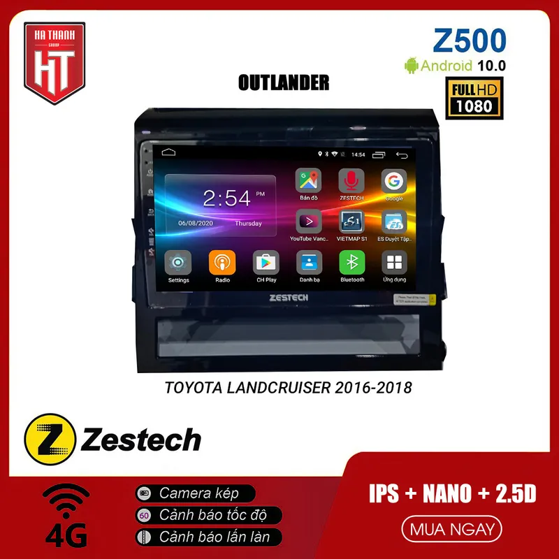 Sản phẩm man hinh zestech z500 oulander — Công Ty TNHH Đầu Tư Thương Mại Và Dịch Vụ Ô Tô Hà Thành — MST 0107724460