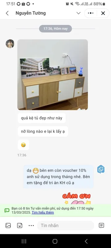 Sản phẩm anh feedback khach hang gotrangtri 1 — Công Ty Cổ Phần Sunvina Việt Nam — MST 0107728779