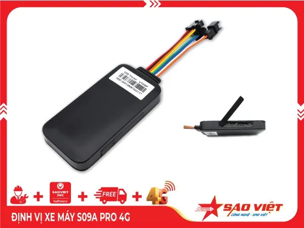 Sản phẩm DINH VI XE MAY S09A PRO 1 — Công Ty TNHH Kinh Doanh Và Công Nghệ Sao Việt — MST 0107745862