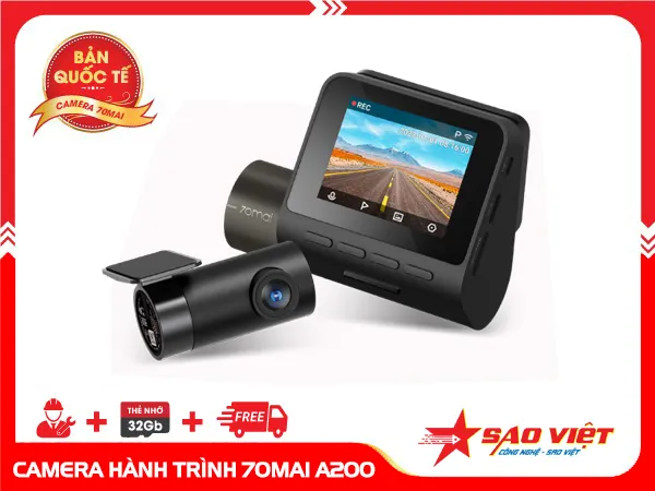 Sản phẩm camera hanh trinh 70mai A200 — Công Ty TNHH Kinh Doanh Và Công Nghệ Sao Việt — MST 0107745862