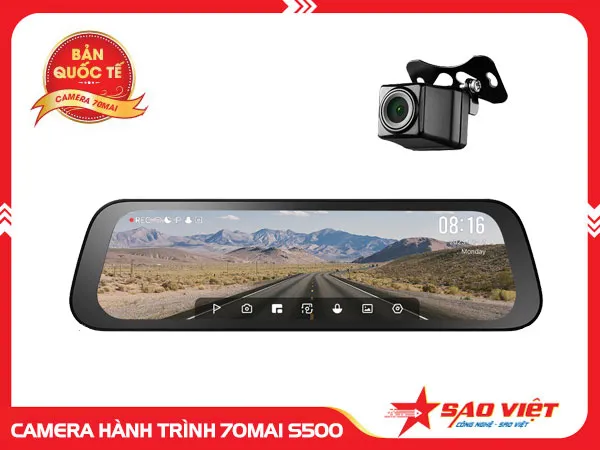 Sản phẩm camera hanh trinh 70mai S500 — Công Ty TNHH Kinh Doanh Và Công Nghệ Sao Việt — MST 0107745862