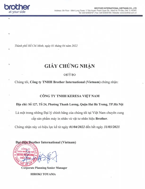 Sản phẩm Keresa_2023 — Công Ty TNHH Keresa Việt Nam — MST 0107752612
