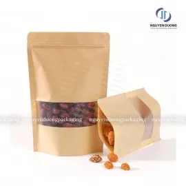 Sản phẩm tui zipper giay kraft cua so tran day dung — Công Ty TNHH Sản Xuất Và Dịch Vụ Nguyên Dương — MST 0107755959