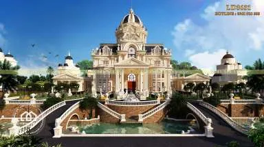 Sản phẩm lau dai co dien 4 tang chau au kien truc phap co 384x215 — Kiến Trúc Trịnh Gia - Công Ty CP Kiến Trúc Và Xây Dựng Trịnh Gia — MST 0107757018