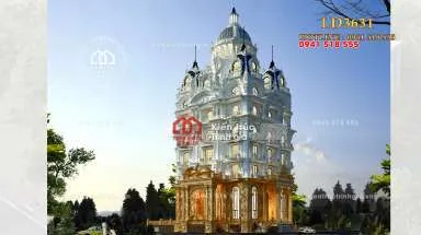Sản phẩm lau dai 5 tang kien truc phap 384x215 — Kiến Trúc Trịnh Gia - Công Ty CP Kiến Trúc Và Xây Dựng Trịnh Gia — MST 0107757018