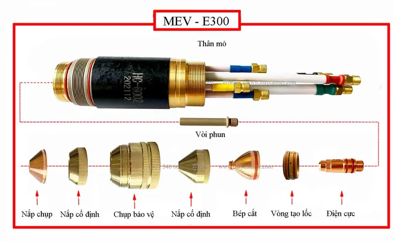 Sản phẩm phu kien mo cat E300 — Máy Cắt MEV - Công Ty TNHH Kỹ Thuật MEV Việt Nam — MST 0107757120