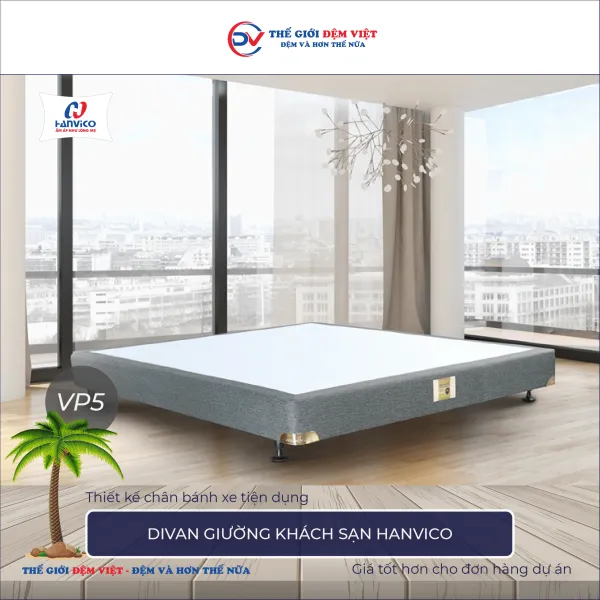 Sản phẩm Divan giường khách sạn Hanvico VP5. 1.JPG — Công Ty TNHH Sản Xuất Thương Mại Và Đầu Tư Thế Giới Đệm Việt — MST 0107759336