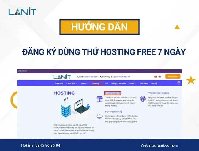 Sản phẩm huong dan hosting — Công Ty Cổ Phần Công Nghệ Và Truyền Thông Lanit — MST 0107773605