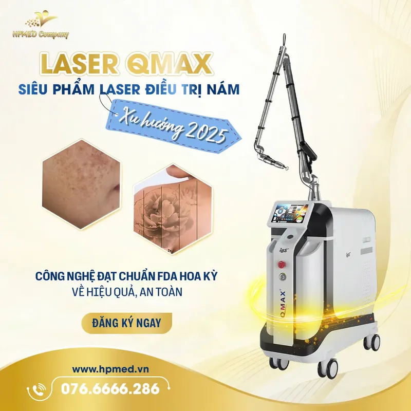 Sản phẩm Laser Qmax_11zon 1 — Máy Móc Và Thiết Bị Thẩm Mỹ HPMED Việt Nam - Công Ty TNHH HPMED Việt Nam — MST 0107777399
