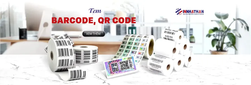 Sản phẩm barcode — In ấn Nhật Hàn - Công Ty TNHH In Nhật Hàn — MST 0107793009
